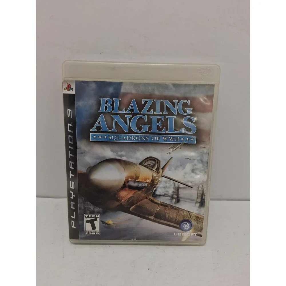 Blazing Angels Squadrons of WWII Sony PlayStation 3 PS3 Ubisoft Flight Combat